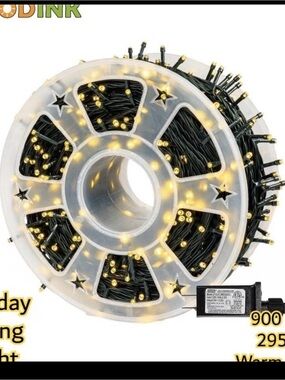 Hoodink Warm White LED String Lights on Reel